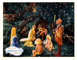 Louise Prints: A MIDSUMMER NIGHT'S DREAM, center, Anita Louise, James Cagney, 1935