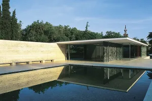 1929 Prints: MIES VAN DER ROHE, Ludwig (1886-1969). German Pavilion. 1929. SPAIN. Barcelona