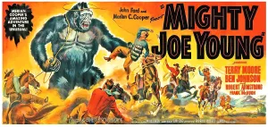 Giant Prints: MIGHTY JOE YOUNG, banner poster art, 1949