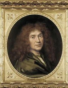 Jean Baptiste Poquelin Prints: Mignard, Pierre (1612-1695). Molire