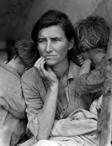Thompson Prints: Migrant Mother, portrait of Florence Owens Thompson