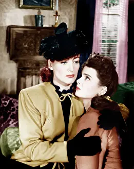 Black Gloves Prints: MILDRED PIERCE, from left: Joan Crawford, Ann Blyth, 1945