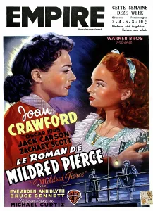 April Prints: MILDRED PIERCE, from left, Joan Crawford, Ann Blyth, 1945