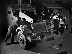 Inspection Prints: Military, the ordnance department must satisfy itself that every halftrac scout car turned over to it by a Midwest
