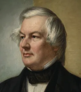 Shoulders Prints: Millard Fillmore, 13th President of the United States, served from 1850 to 1853