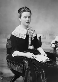 Writers Prints: Millicent Garret Fawcett, British womens suffrage leader, c. 1880-90
