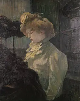 Plumage Prints: The milliner, by Henri de Toulouse-Lautrec