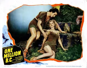 Landis Prints: ONE MILLION B.C. from left: Victor Mature, Carole Landis, 1940