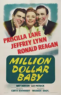 Reagan Prints: MILLION DOLLAR BABY, US poster art