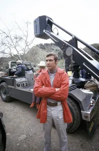 Science Fiction Prints: THE SIX MILLION DOLLAR MAN, Lee Majors, on-set, 1974-78
