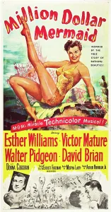 Brian Prints: MILLION DOLLAR MERMAID, top: Esther Williams