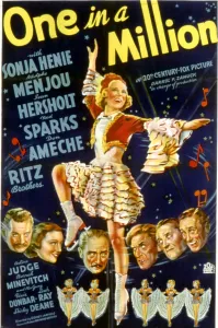 Costume Prints: ONE IN A MILLION, Sonja Henie, 1936