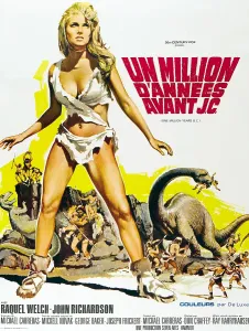 1966 Movies Prints: ONE MILLION YEARS B.C. (aka UN MILLION D'ANNEES AVANT JC)