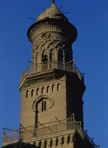 Twine Prints: Minaret of the Qalawun Mosque, by Mamluk craftsmen