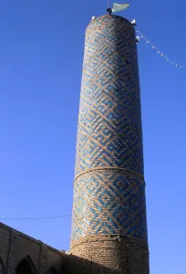 Strength Prints: Minaret of the Sheiykh Hasan Chupani in the Friday Mosque (Masijd-i jami)