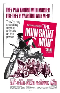 Motorcycle Prints: THE MINI-SKIRT MOB, Diane McBain (on motorcycle), 1968