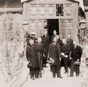 Ministers Prints: Ministers of foreign powers negotiated the Boxer Protocol in Jan. 1901