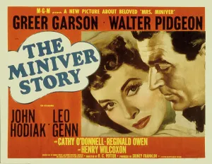Greer Prints: THE MINIVER STORY, Greer Garson, Walter Pidgeon, 1950