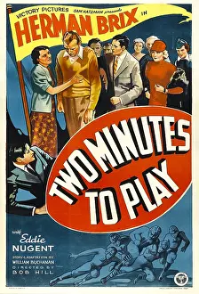 Herman Prints: TWO MINUTES TO PLAY, second from left: Herman Brix (aka Bruce Bennett), 1936