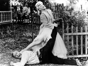 Demarest Prints: THE MIRACLE OF MORGAN'S CREEK, William Demarest, Betty Hutton, 1944, fight