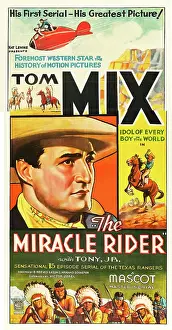 1935 Movies Prints: THE MIRACLE RIDER, Tom Mix, 1935