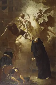 Angels Prints: Miracle of St. Francis of Paola