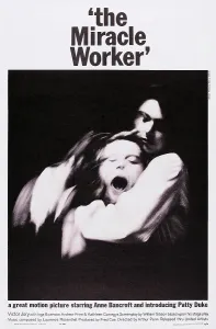 Bancroft Prints: THE MIRACLE WORKER, US poster art, Patty Duke, Anne Bancroft, 1962