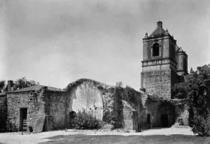 Mission Prints: Misin Nuestra Seora de la Pursima Concepcin de Acua, San Antonio, Texas. 1936