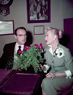 Gale Prints: OUR MISS BROOKS, from left: Gale Gordon, Eve Arden, (Season 3, 1955), 1952-1956