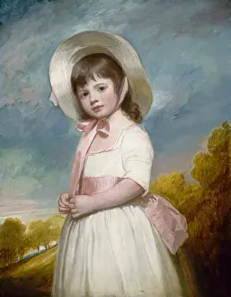 Miss Juliana Willoughby, by George Romney, 1781-83, British painting, oil on canvas