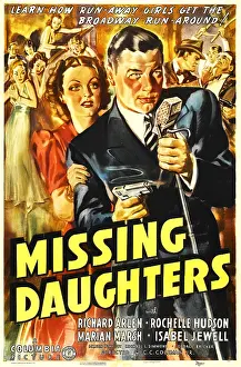 December Prints: MISSING DAUGHTERS, US poster art