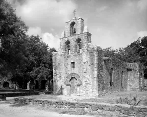 Mission Prints: Mission San Francisco de la Espada. San Antonio, Texas