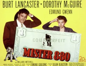 Images Dated 28th June 2007: MISTER 880, Burt Lancaster, Dorothy McGuire