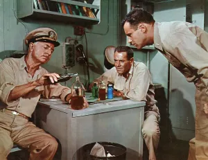 Uniform Prints: MISTER ROBERTS, William Powell, Henry Fonda, Jack Lemmon, 1955