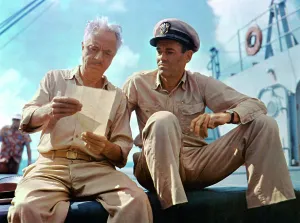 Uniform Navy Prints: MISTER ROBERTS, William Powell, Henry Fonda, 1955