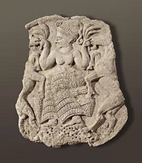 Syria Prints: Mistress of the animals. 1st half 12th c