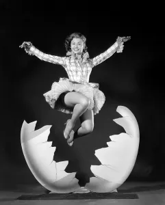 Ruffled Collar Prints: Mitzi Gaynor, ca. early 1950s