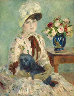 Auguste Prints: Mlle Charlotte Berthier, by Auguste Renoir