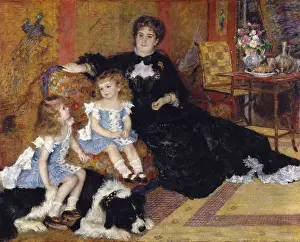 Sofa Prints: Mme. Georges Charpentier and her Children