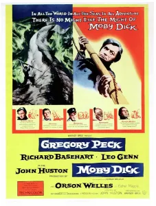 Orson Prints: MOBY DICK, top right: Gregory Peck