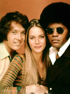 Womens Fashion Prints: THE MOD SQUAD, Michael Cole, Peggy Lipton, Clarence Williams III, 1968-1973