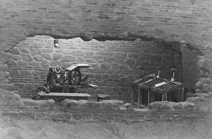 Secret Prints: Model of the Alvabarsk Bolshevik printing shop from Tbilisi in 1904