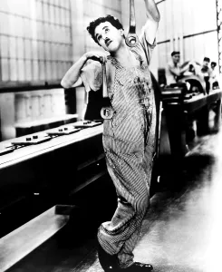 MODERN TIMES, Charlie Chaplin, 1936