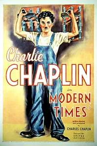T Shirt Prints: MODERN TIMES, Charlie Chaplin, 1936