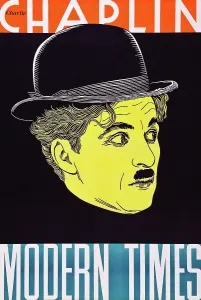 Images Dated 23rd May 2008: MODERN TIMES, US poster art, Charlie Chaplin, 1936