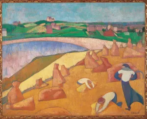 Coastline Prints: Moisson au bord de la mer (Harvest by the Sea)