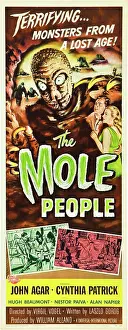 1956 Movies Prints: THE MOLE PEOPLE, 1956