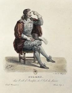 Jean Baptiste Poquelin Prints: MOLIERE, Jean-Baptiste Poquelin