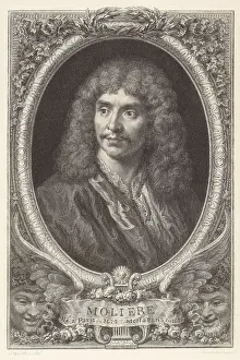 Jean Baptiste Poquelin Prints: MOLIERE, Jean-Baptiste Poquelin