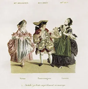 Jean Baptiste Poquelin Prints: MOLIERE, Jean-Baptiste Poquelin, called (1622-1673)